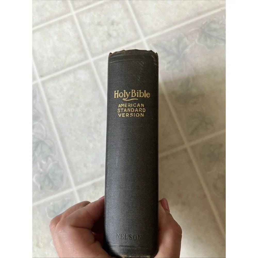 Holy Bible 1901 American Standard Edition Thomas Nelson hardcover 6X4 small size